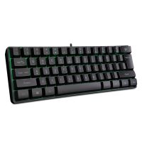 Portable Wired Game Keypad 61 Key RGB Backlit Mechanical Feel Laptop Keyboard for Business Office