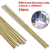 10X Brass Welding Rod Low Temperature Brazing Solution Flux Cored Wire Rod 1.6MM