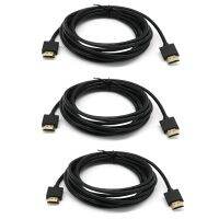 3Pcs 1.8M 6FT Ultra Slim Thin 1.4 Cable for BLURAY HDTV LCD HD TV 1080P 5X