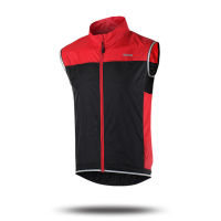 ARSUXEO Reflective Cycling Bike Bicycle Vest Outdoor Running Safety Jacket Sleeveless Men Women Breathable Walking Vest Coat