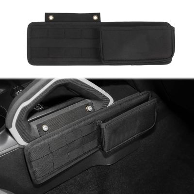 For Bronco Center Console Gear Shifter Storage Bag Oxford for Ford Bronco 2021 2022 Accessories Black