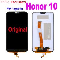 【⊕Good quality⊕】 jing0saf Weida จอแอลซีดีสำหรับจอแสดงผล Huawei Honor 10หน้าจอสัมผัสกรอบสำหรับ Huawei Honor 10จอแสดงผล Lcd บน Col-l29ด้วยลายนิ้วมือ