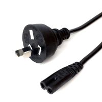 【YF】 AU Australia IEC C7 Power Cable 1.2m Figure 8 Extension Cord For Battery Charger Sony PSP 3 4 Radio Laptop Computer