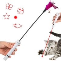 ㍿ 4 In 1 Lasers Pointer Cat Pet Child Toys USB Rechargeable UV Torch Flashlight Mini Pet Training Dog Cat Pointer Teasing Pen