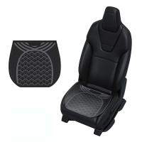 78W Cooling Car Seat Cushion with Water Cycle Cooler Thick Seat Cushion Ice Pad 12V Auto Thermostatic Breathable Protector Mat