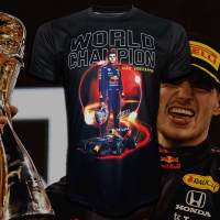 เสื้อยืดคอกลม T-shirt F1 เสื้อยืดฟอร์มูลาวัน สำหรับแฟนคลับ แม็กซ์ เวอร์สแตพเพ่น #FM0010 ไซส์ S-5XL