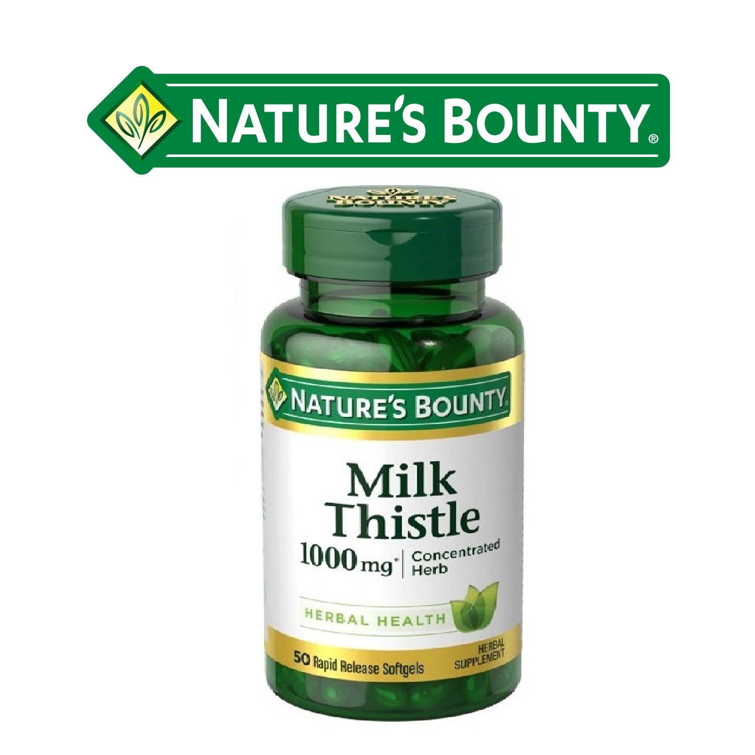 [HCM]Milk Extract Thistle 1000mg Natures Bounty - 50 viên Mỹ - Bổ gan