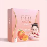 เพอร์พีช ไฟเบอร์ Per Peach Fiber ไฟเบอร์ เพอร์พีช คุณ นุ้ย สุจิรา 7ซอง [ 1 กล่อง ]