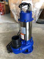 (*ผ่อนได้) ปั๊มแช่ปั๊มจุ่มดูดโคลนสเตนเลส ขนาด 3 นิ้ว 2 แรงม้า Submersible Pump ยี่ห้อ Mitsustar รุ่น SPWS-1500-80