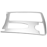 Car Silver ABS Central Console Cup Holder Frame Trim Cover Right Drive for E Class C Class W204