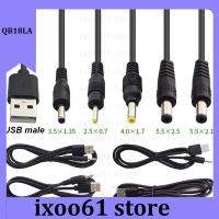 ixoo61 store 1m DC Charging Cable 22AWG 3A 5V USB 2.0 type A Male to DC Plug Charger Jack Connector Power Supply Extension Cord