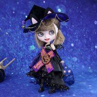 Icy DBS เสื้อผ้าตุ๊กตาตัวเล็ก ฮาโลวีน น่ารัก สีดํา OB24 Lijia azone s