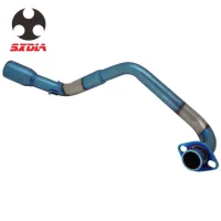 Motorcycle Durable Escape Muffler Front Tube Connection Link Pipe Antirust For HONDA Grom MSX125 MXS 125 2013-2022