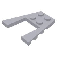 Lego part (ชิ้นส่วนเลโก้) No.43719 / 41822 Wedge Plate 4 x 4