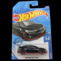 {AhQ ornaments} AhQ ornaments Wheels 1:64คัน2018 HONDA CIVIC TYPE R ESTATE Collection Metal Die Cast Model Toys