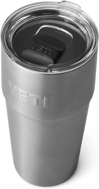 oz　Stainless　MagSlider　Insulated　with　Lazada　Rambler　YETI　Steel,　Black　16　Lid,　10　Vacuum　Tumbler,　oz　PH