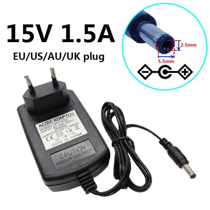 Adaptateur Secteur 12V 1.5A 18W - Prise UK - Connecteur 5,5mm X 2,1/2,5mm - Marque YTYS