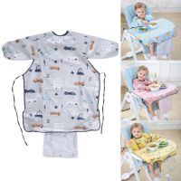 【CC】 Baby Eating Artifact Bib TrayNewborns Table Cover Dining Gown Saliva Burp Apron Food Feeding