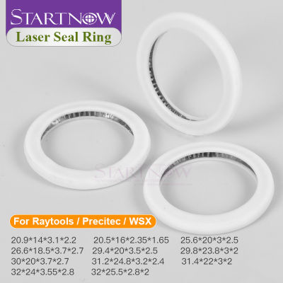 Startnow Laser Sealing Ring For WSX Ospri Raytools Precitec Bodor Fiber Laser Cutting Head Protective Lens O-Ring Washer Parts