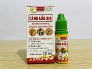 CĂNG LỬA 214 CHAI 10ml - Bổ sung VITAMIN B12 cho chim cảnh