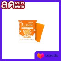 C-Pure สบู่ซี-เพียว สบู่ซีเพรียว วิตามินเข้มข้น สารสกัดธรรมชาติ ( 1 ก้อน)