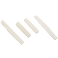 40 Sets of 80Pcs 6 String Acoustic Guitar Bone Bridge Saddle and Nut Made of Real Bone