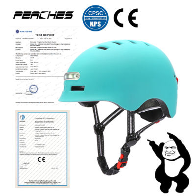 Bicycle Helmet Smart Tail Light Casco Ciclismo Cap Scooter Helmet Electric Bicycle MTB Road Cycling Accessories Men Women