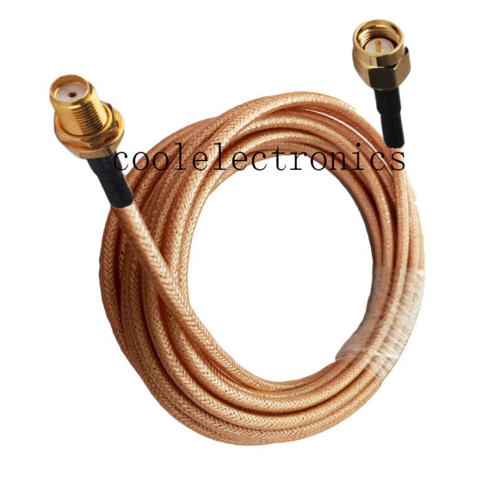 RG400 SMA Male to SMA female Connector Double Shielded Copper Braid RF Coaxial cable 50ohm 10/15/20/30/50CM 1/2/3/5/10M
