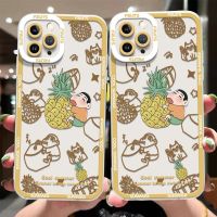 Cute Case Compatible for IPhone 14 13 12 11 Pro Max 8 7 6S Plus XS Max XR X Phone Soft Casing Transparent TPU Silicone Shockproof Clear Cover Protector