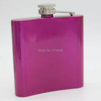 Girl Nit out 6 oz stainless steel hip flask