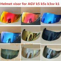 หมวกกันน็อคเลนส์สำหรับ K5S K5 AGV K1 K3SV K1S กะทัดรัดป้องกันกระบังหน้าหมวกกันน็อคจักรยานยนต์รถมอเตอร์ไซด์แว่นเครื่องประดับ Casco