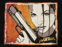 ANGELINA JOLIE TOMB RAIDER LARA CROFT ORIGINAL ART T เสื้อใหม่ MD XL 2XL