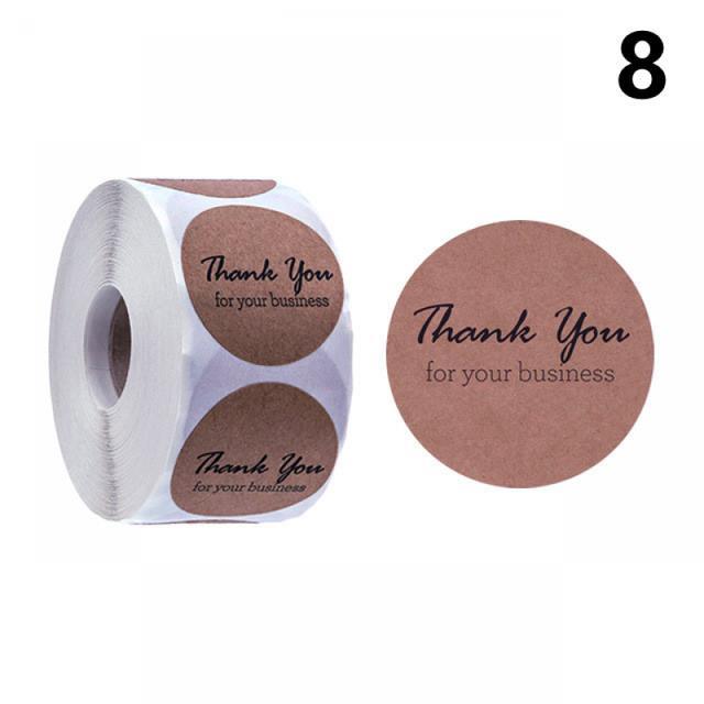 cw-500pcs-roll-paper-thank-you-stickers-labels-decoration-sticker-wedding-cookie-envelope-stationery
