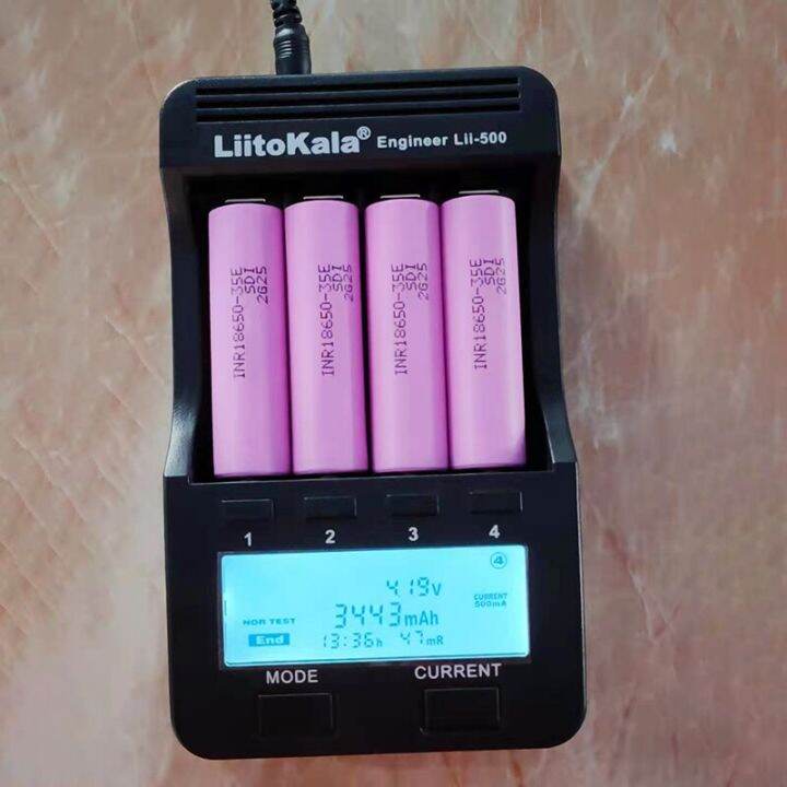 prime-deal-เครื่องมือไฟฟ้า35e-แบตเตอรี่ลิเธียม18650-3500mah-3-7v-25a-กำลังสูง-inr18650จำนวน1-10ชิ้น