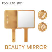 FOCALLURE AmberGold Beauty Mirror  Cute Cosmetics Mirror Handheld Make Up Mirror