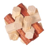 Wooden Brainteasers Puzzles Luban Lock Educational Intellectual Toys Brain Game For Kids Adults Juguetes Y Aficiones