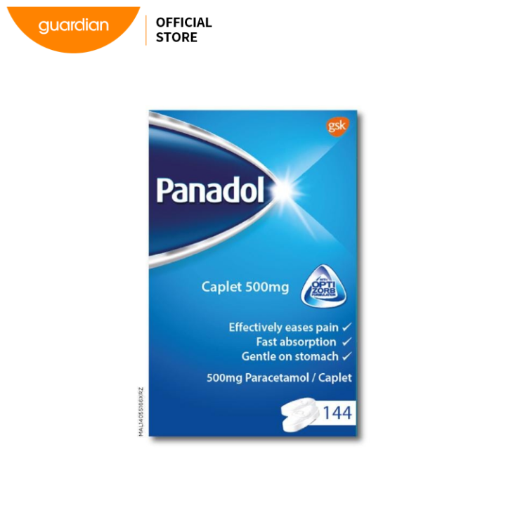 PANADOL Optizorb Paracetamol Pain Relief 500mg 144S Gentle on Stomach