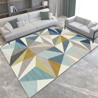 Geometric Abstract Carpet Home Printing Super Absorbent Non-slip Entrance Door Mat Kitchen Bathroom Carpet Home Decoration