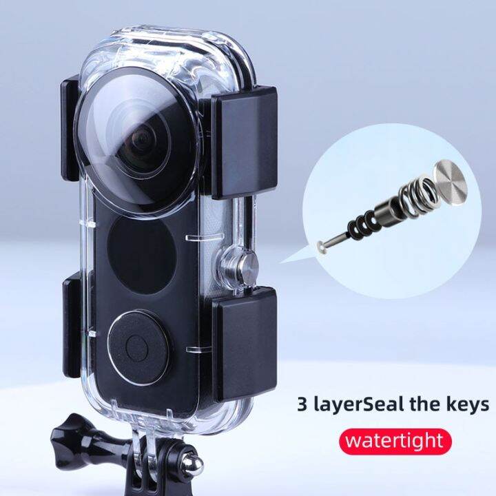 Insta360 ONE X2 Dive Case 45M Waterproof Depth, Aciton Camera ...