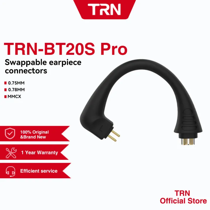 TRN BT20XS BT30 Cable HIFI Earphone MMCX/2Pin Connector