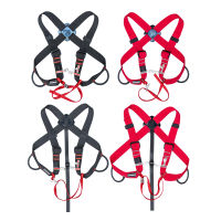 Climb Safety Harness Ascending Protection Decive Straps Fixed Belt Caving