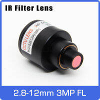 【Big savings】 3ล้านพิกเซล Varifocal พร้อม IR Filter 2.8-12มม. M12 Mount 1/2.5นิ้วโฟกัสแบบแมนนวลและซูมสำหรับกล้องแอคชั่นแคมเมรากีฬา