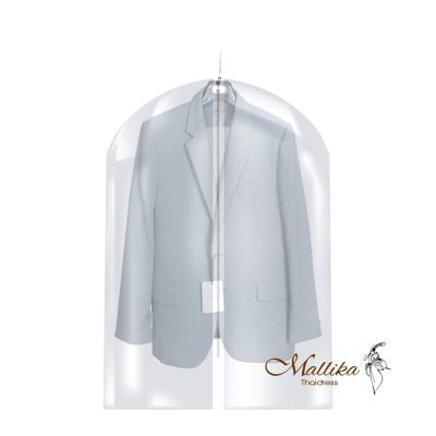 Mallika Thaidress Garment Bags for Hanging Clothes,Suit Bags for Closet Storage,Clear Plastic Garment Bag,Garment Covers