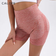 CALOFE Quần Legging Ôm Sát Quần Nữ Quần Legging Ngắn Thể Thao Cạp Cao Quần