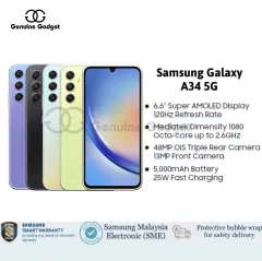 Samsung Galaxy A14 LTE (A145) 6GB RAM + 128GB ROM / Samsung Galaxy A14 5G  (A146) 6GB RAM + 128GB ROM 1 YEAR WARRANTY BY SAMSUNG MALAYSIA ELECTRONICS  (SME)