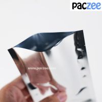 ซองซีล3ด้าน ซองซีล สีเงินทึบ อลูมิเนียม ขนาด 5*7, 6*9, 7*10 (Aluminized) (100 ใบ) - paczee