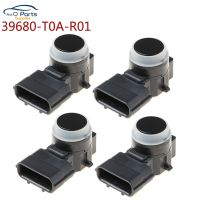 New 4Pcs 39680-T0A-R01 Parking PDC Sensor For 2016-2017 Honda Accord 39680T0AR01 Black Color