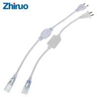 【cw】 ZHINUO EU/US Plug LED Strip Accessory Power Supply Light SMD 5050 3014 LED 220V Strip Plug Lighting Special Plug AC 220V Type ！