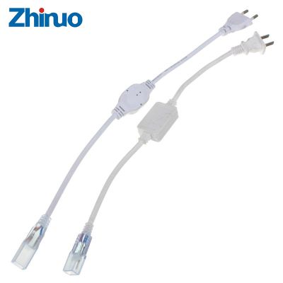 【cw】 ZHINUO EU/US Plug LED Strip Accessory Power Supply Light SMD 5050 3014 LED 220V Strip Plug Lighting Special Plug AC 220V Type ！