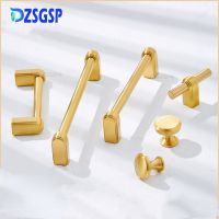 DZSGSP Modern Luxury Wardrobe Dresser Cupboard Cabinet Door Drawer Pulls Brass Furniture Handle Shoe Box Wine Bar Knobs